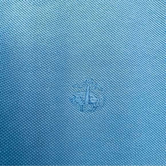 Brooks Brothers Performance Polo Slim Fit Blue Medium - Picture 2 of 7